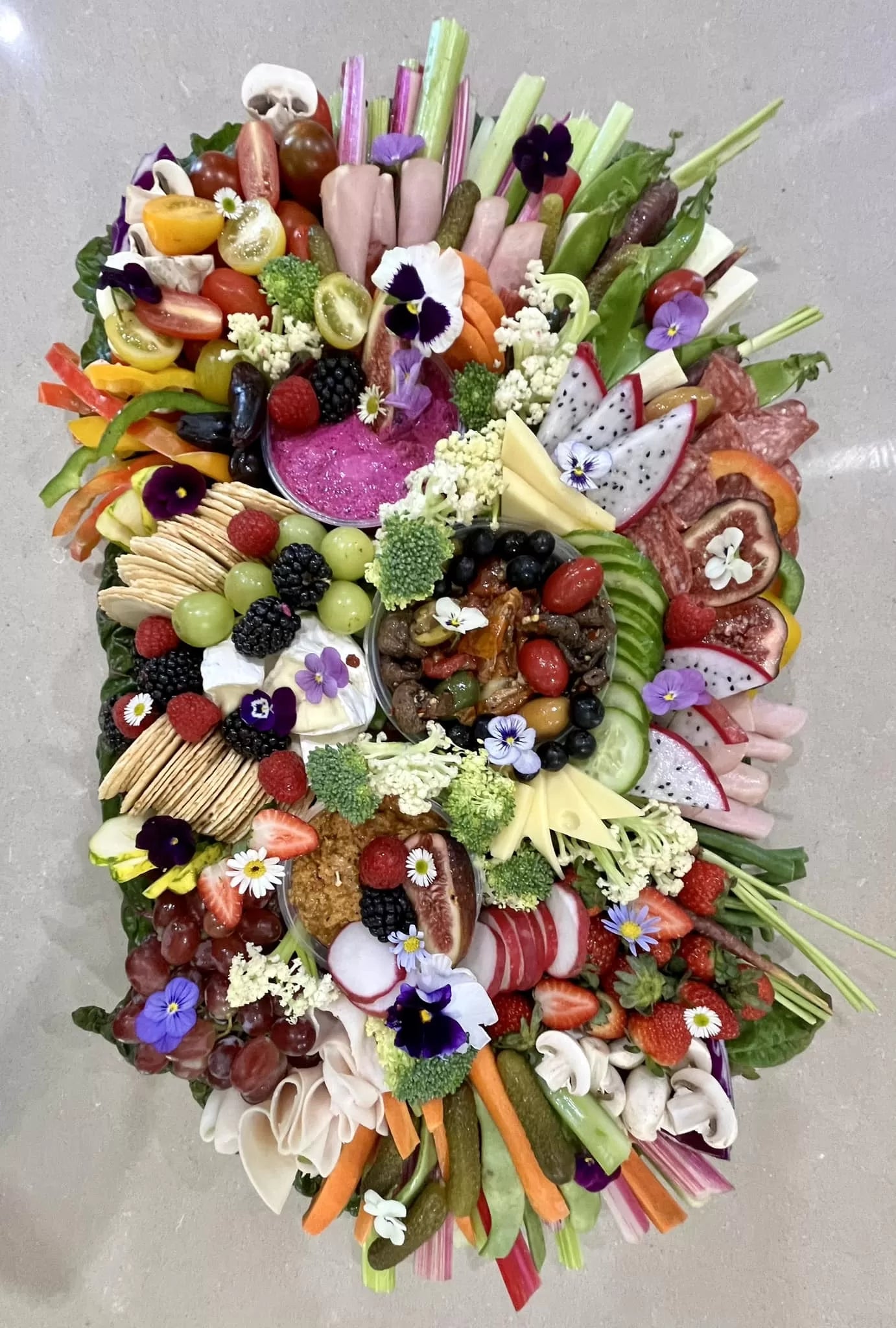Crudite & Dips Large Platter image 8