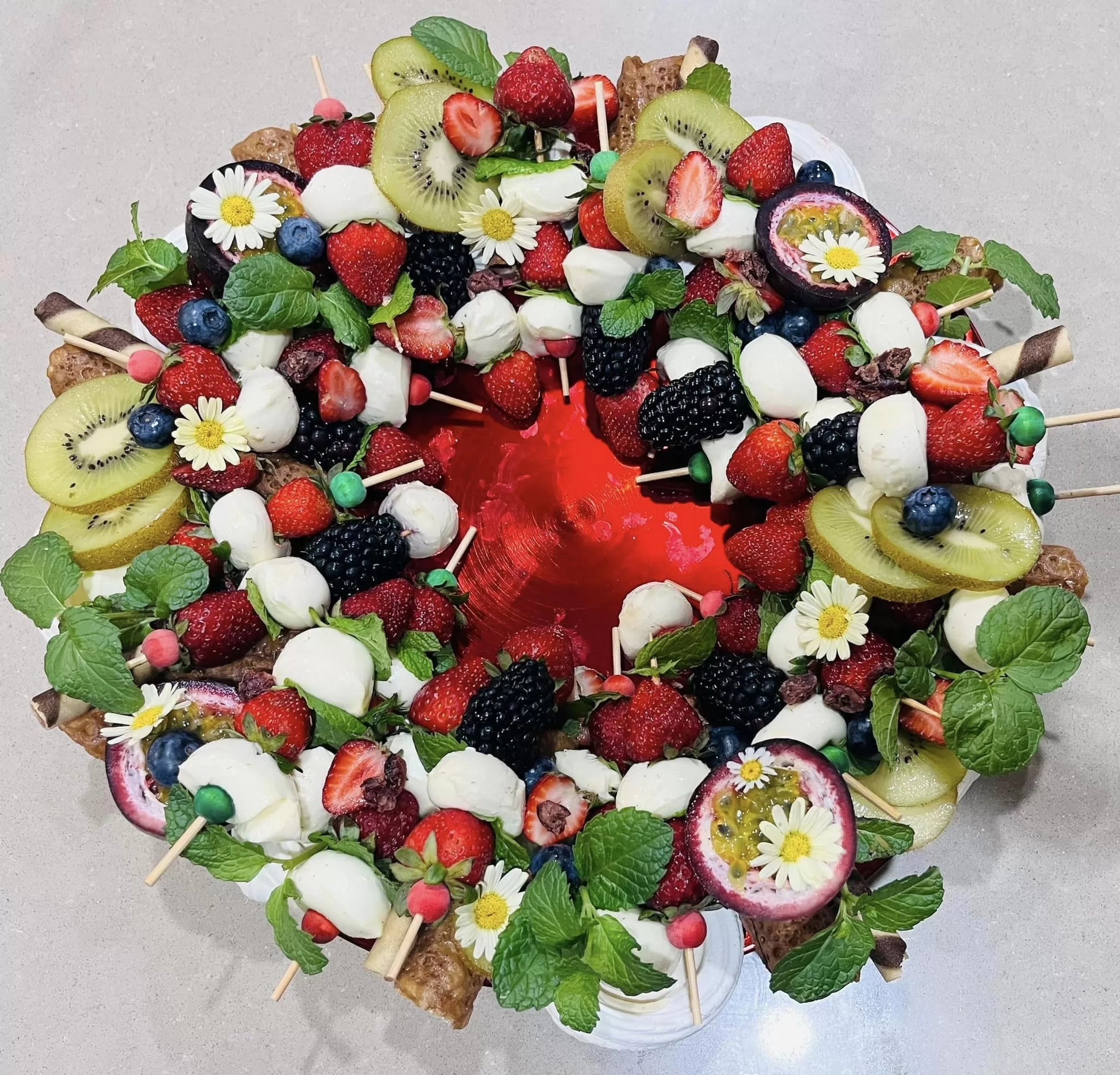 Crudite & Dips Wreath image 1