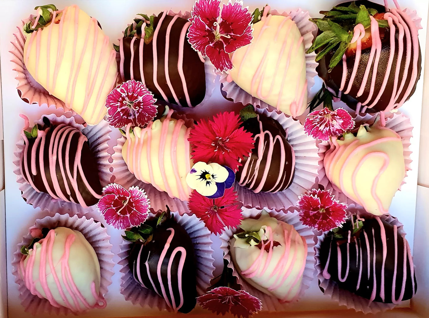 chocolate coated strawberries image 5