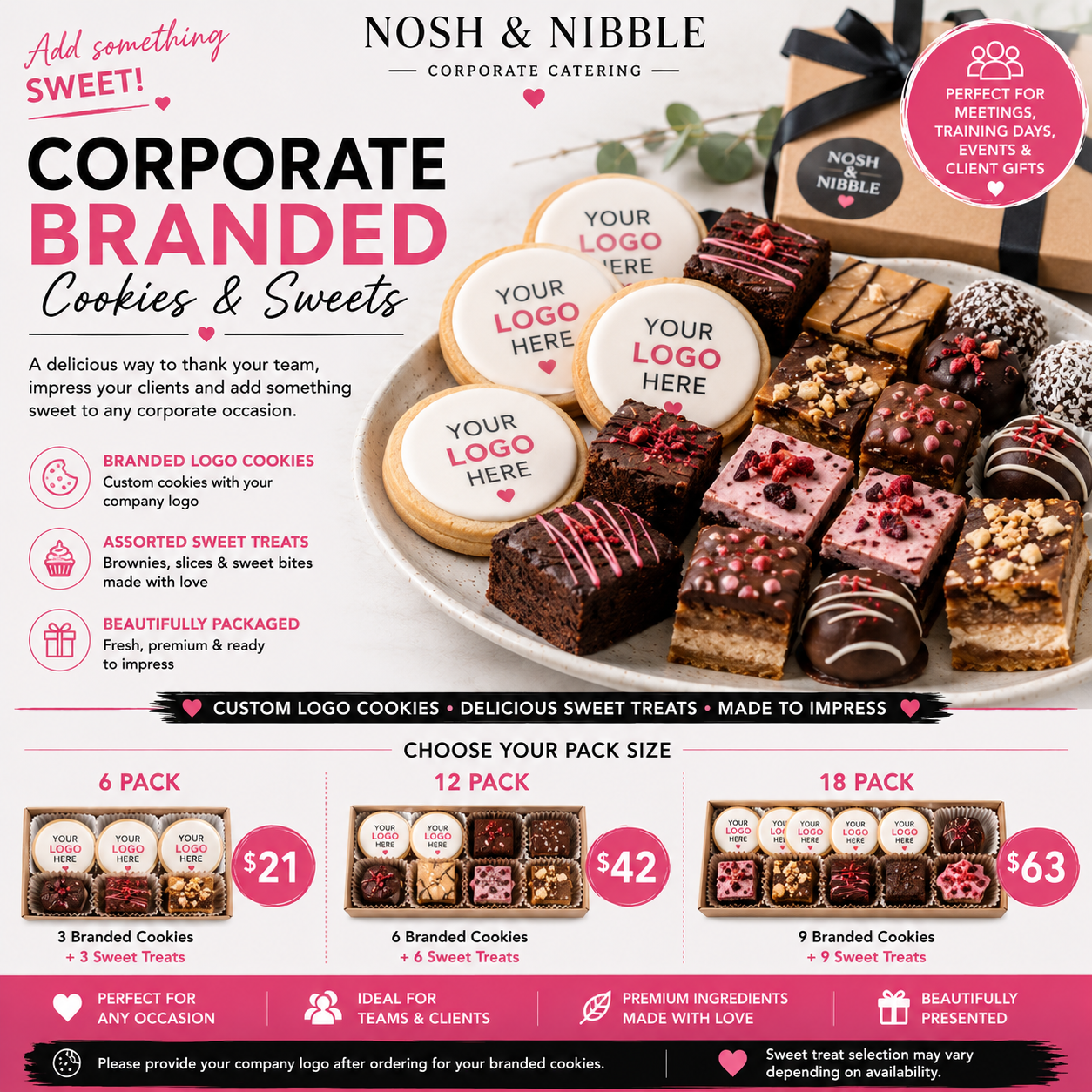 Corporate Branded Cookies & Sweets