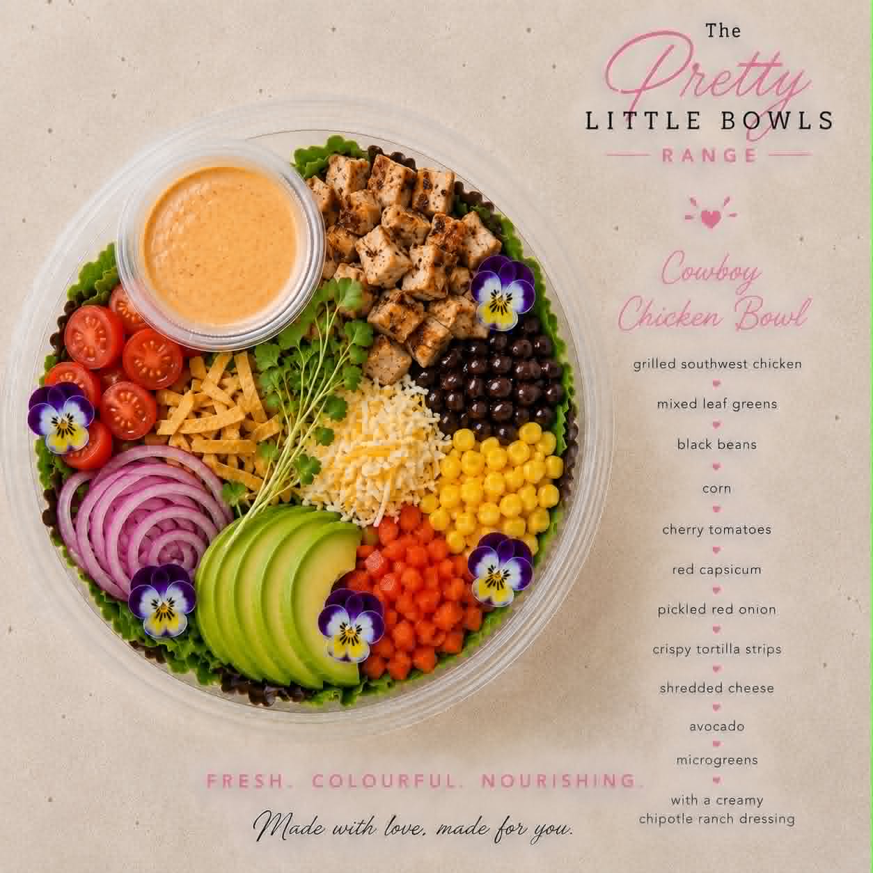 Cowboy Chicken Salad Bowl