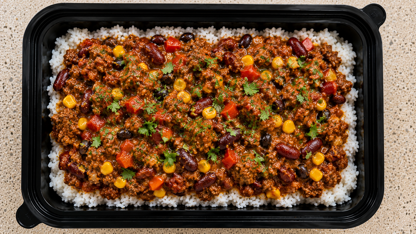 Mexican Beef & Rice | Pretty Little Hot Bowl