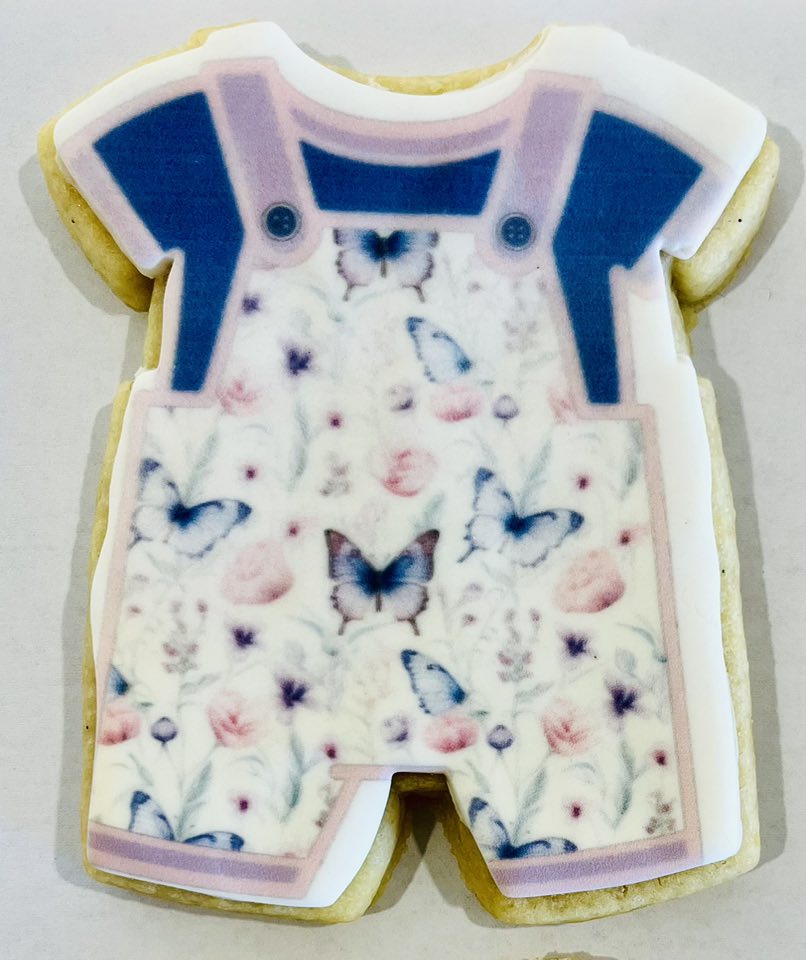 Baby Overalls Cookies