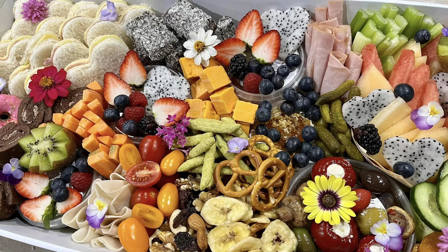 Kids Fruit & Sandwich Platter image 3