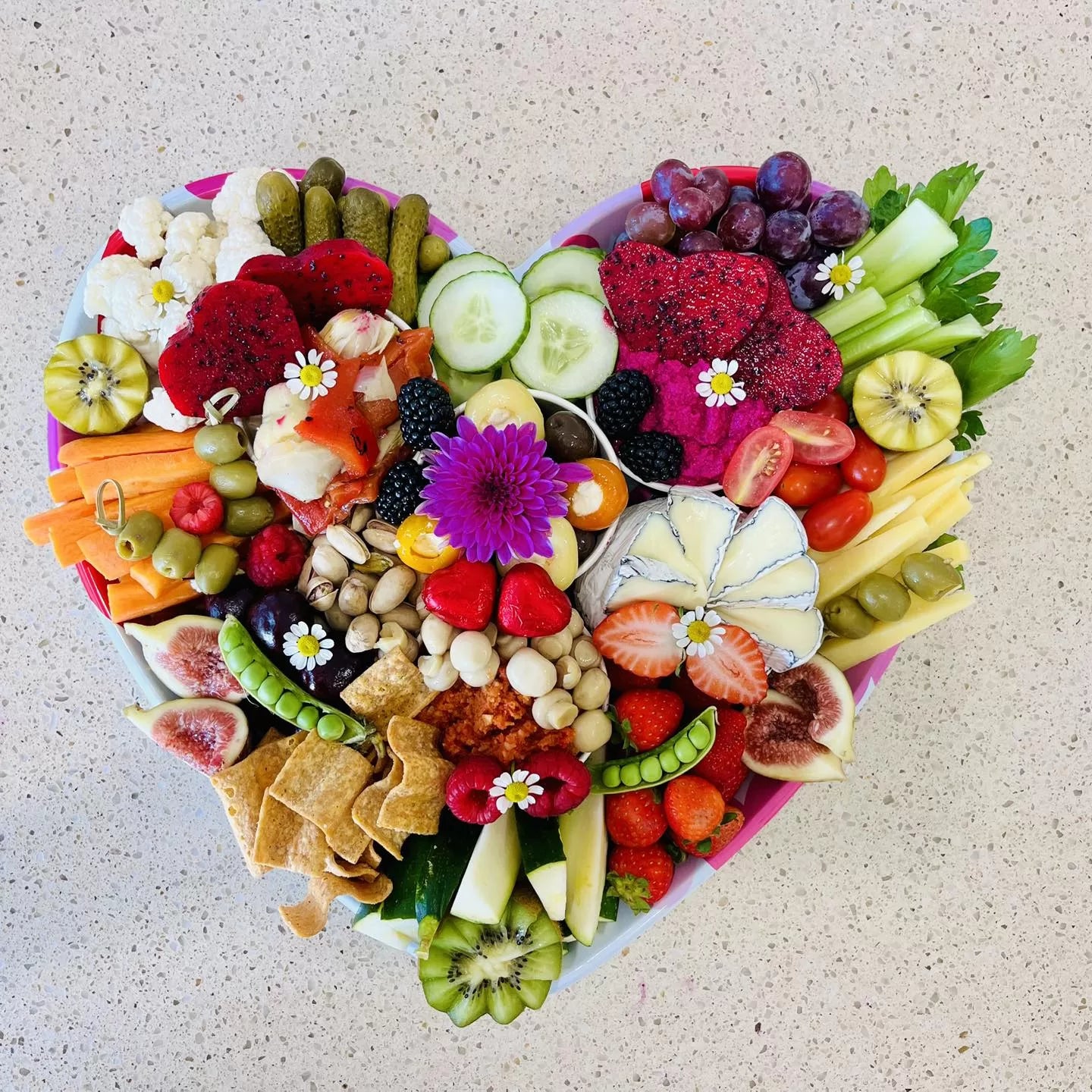 Heart platter - Sweet & Savoury image 0