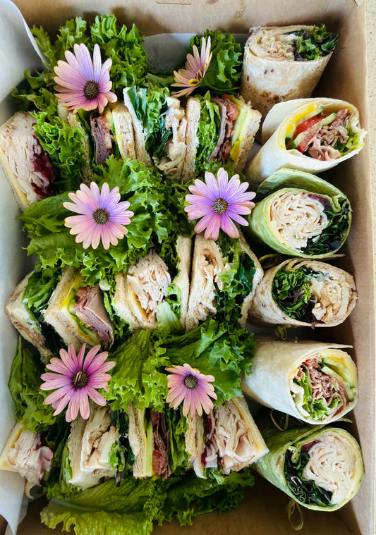 Nosh & Nibble mixed sandwiches and wraps