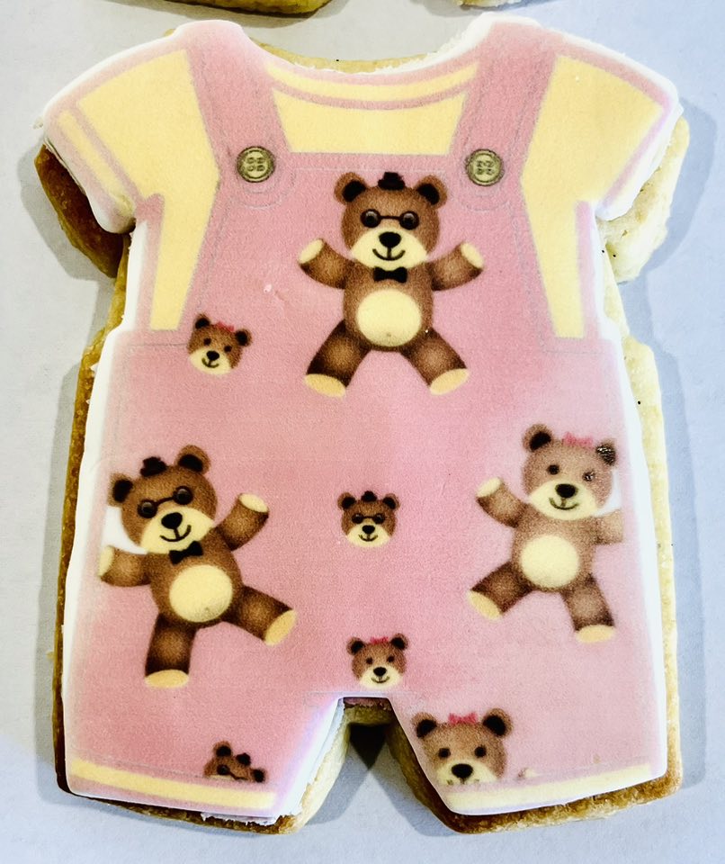 Baby Overalls Cookies