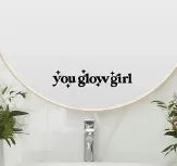 You Glow Girl Sticker image 0