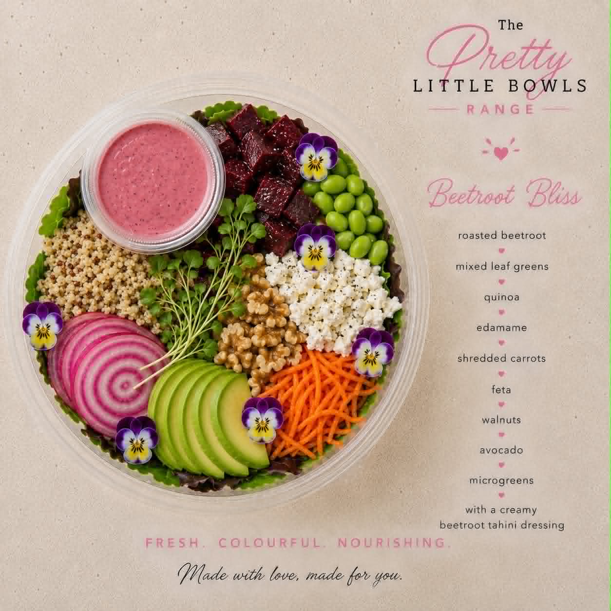 Pretty Little Salad Bowls