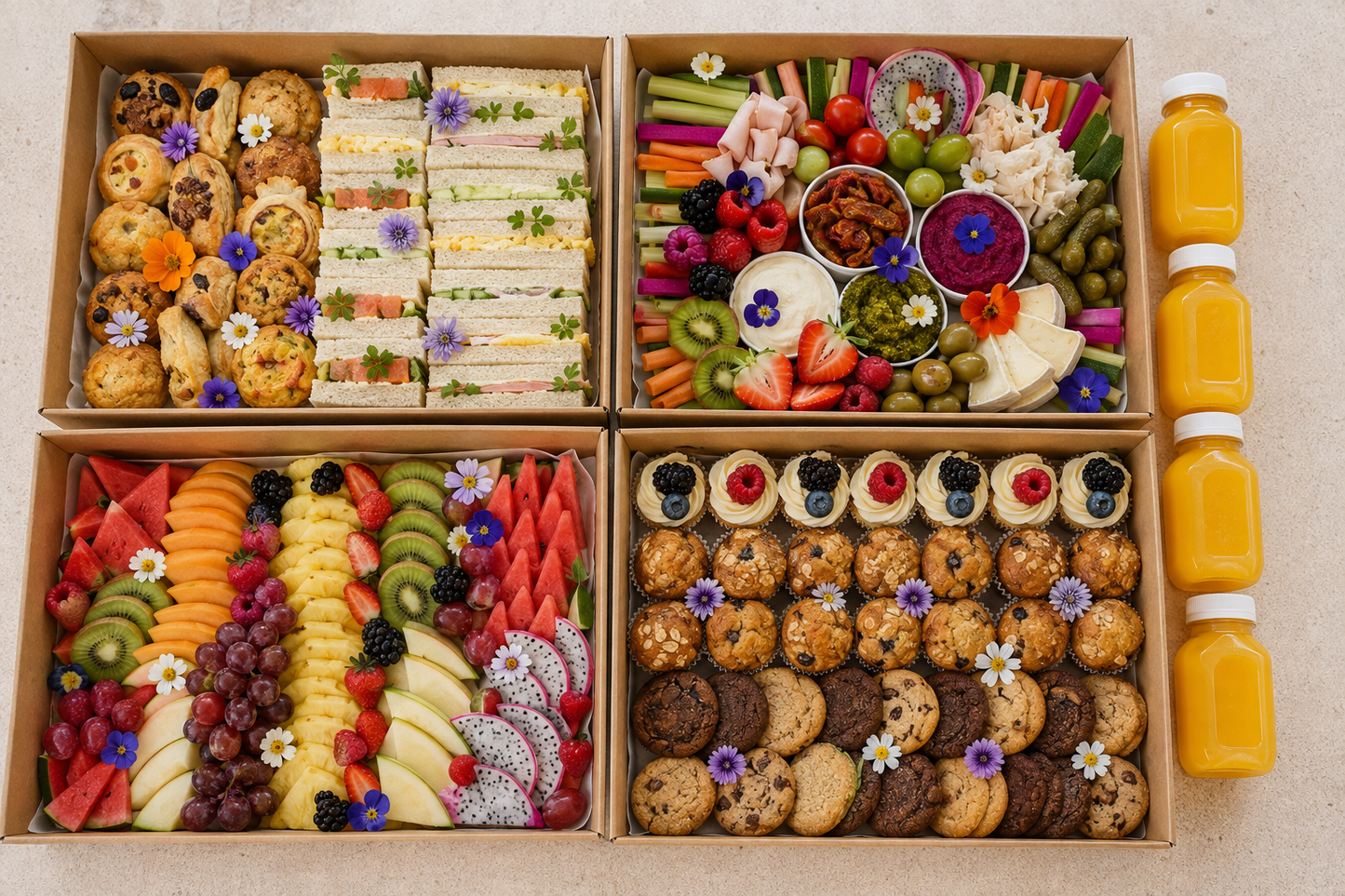 Bridal Party Grazing Breakfast | Gold Coast