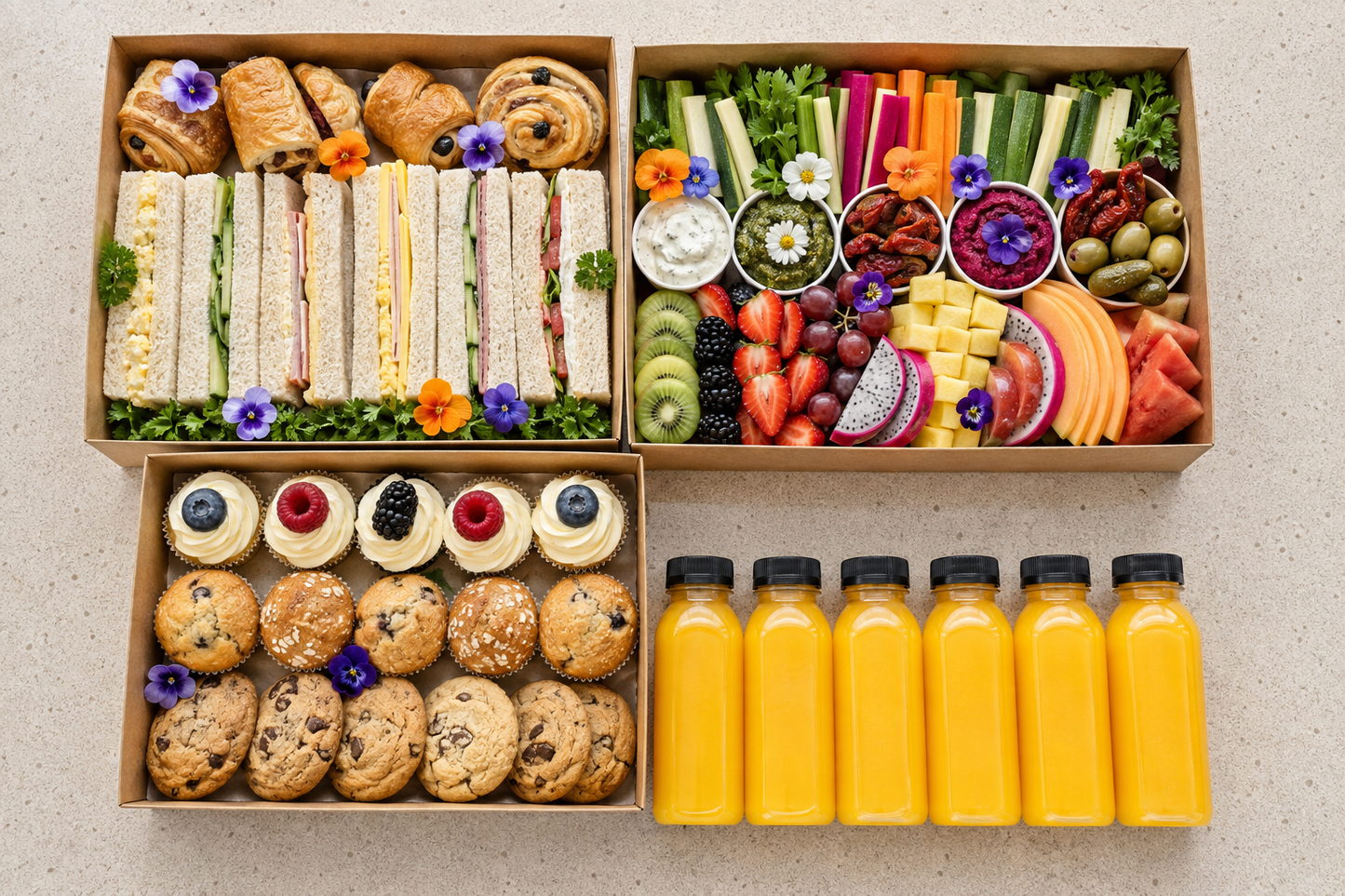 Bridal Party Grazing Breakfast | Gold Coast
