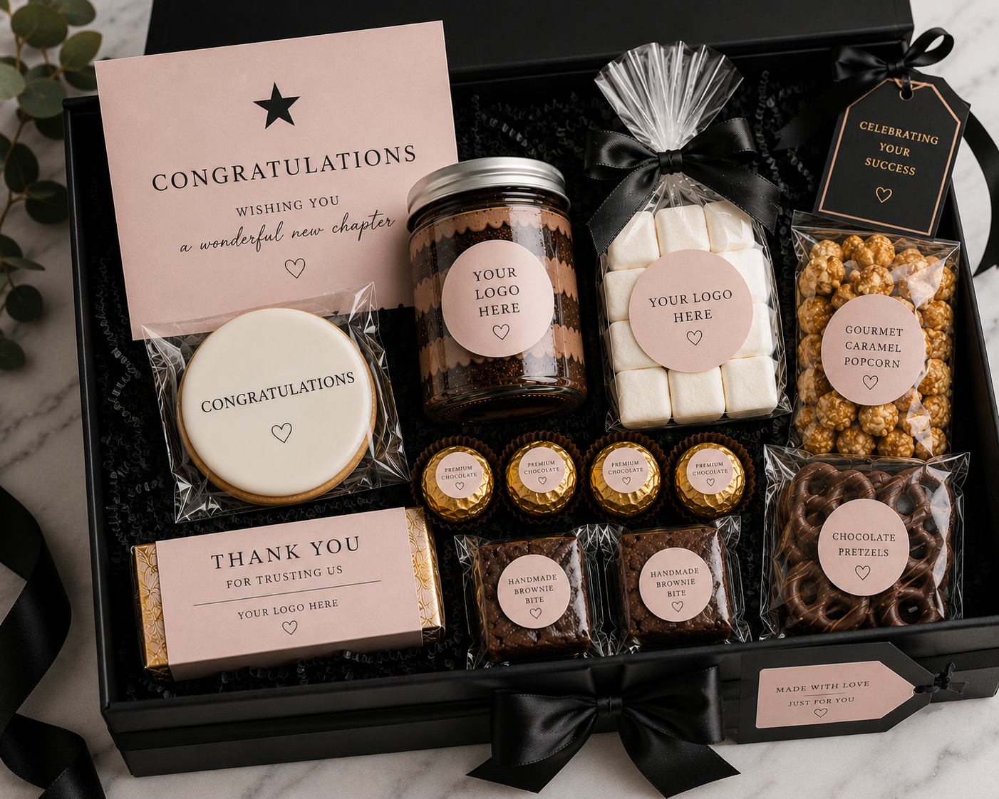 Custom Branded Celebration Gift Box