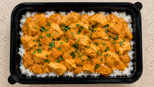 Creamy Butter Chicken & Rice | Pretty Little Hot Bowl