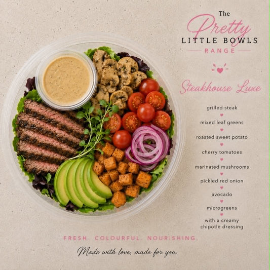 Steakhouse Protein Salad Bowl.
