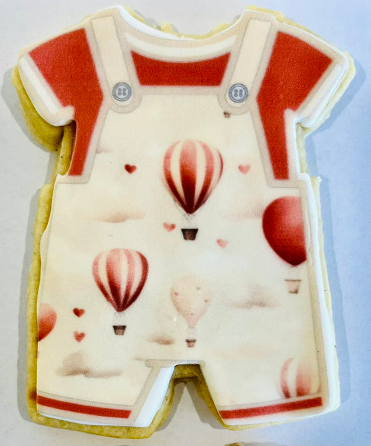 Baby Overalls Cookies