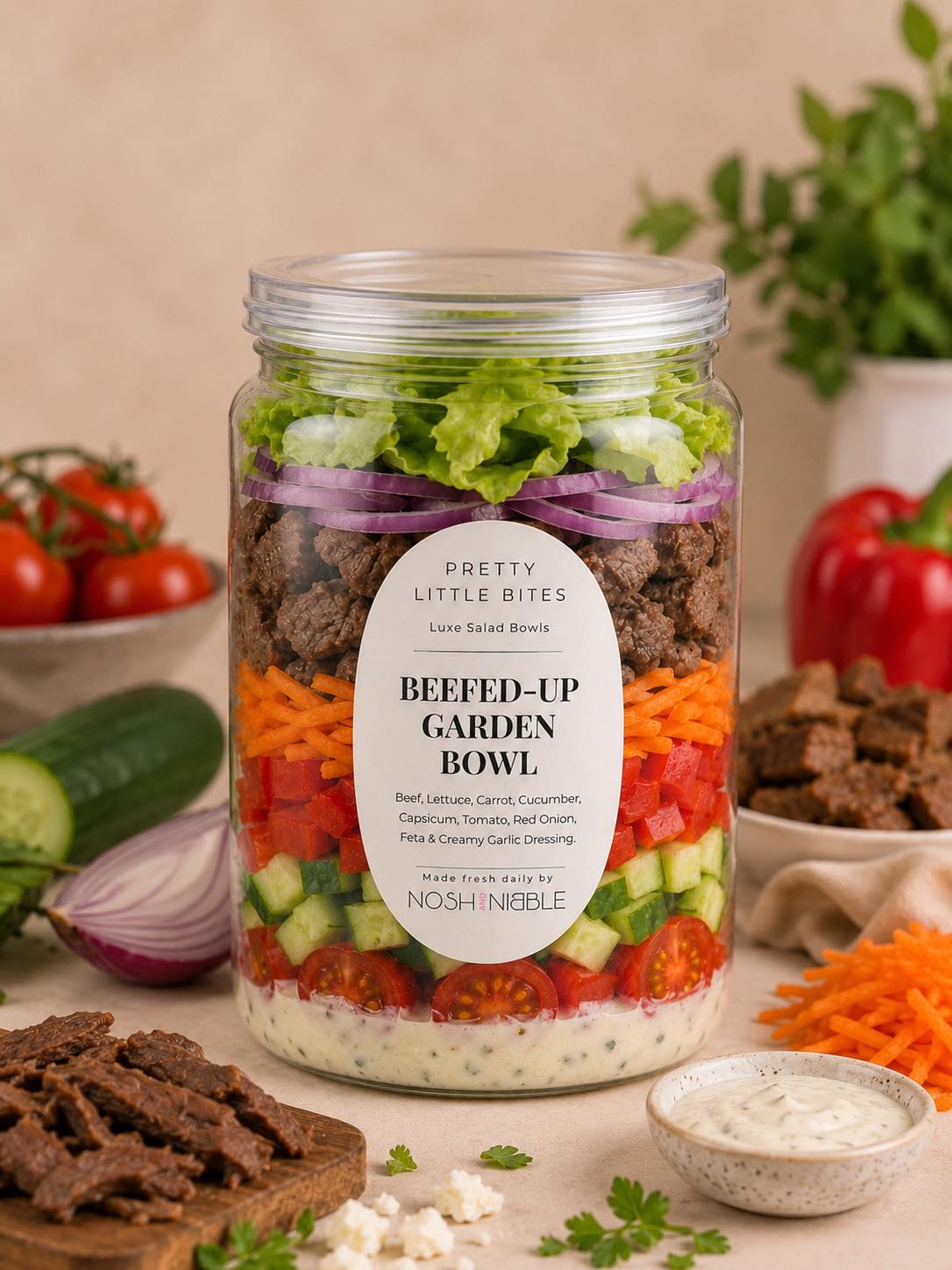 Pretty Little Salad Bites