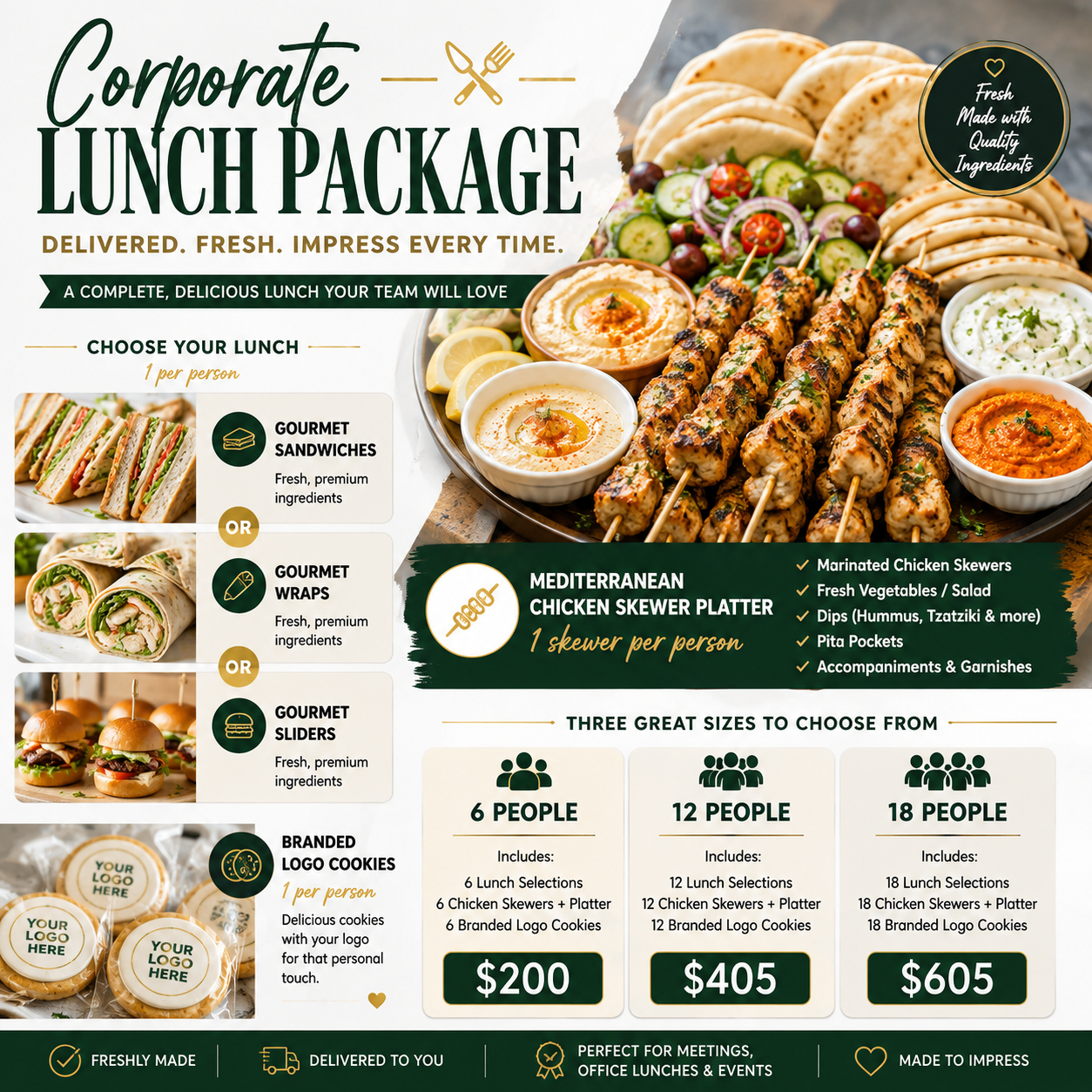 Corporate Lunch Package