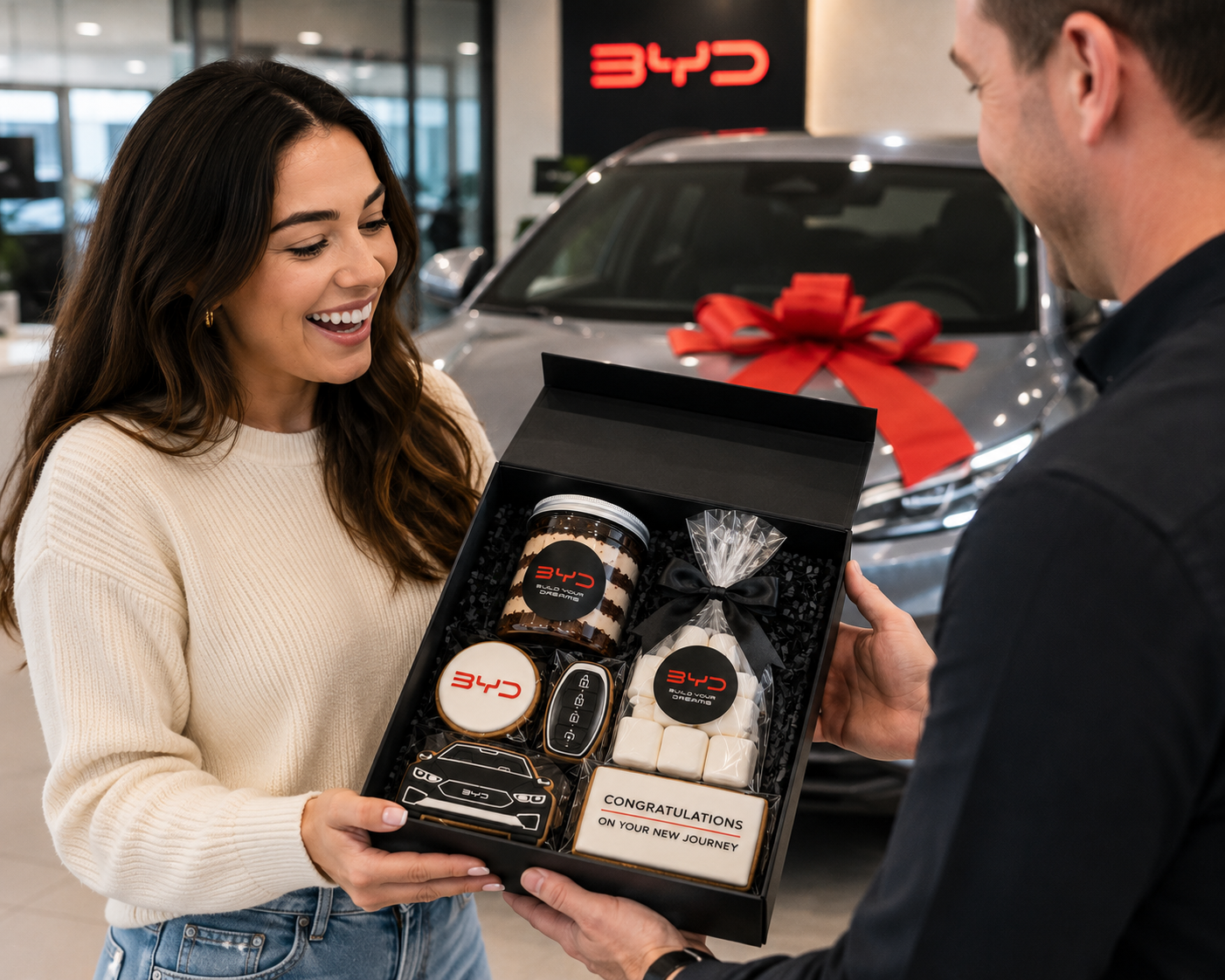 Custom Branded Celebration Gift Box