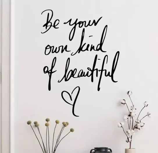Be Your Own Kind of Beautiful Sticker image 0