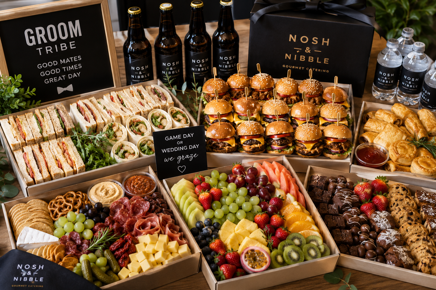 Groom's Getting Ready Grazing Package | Gold Coast