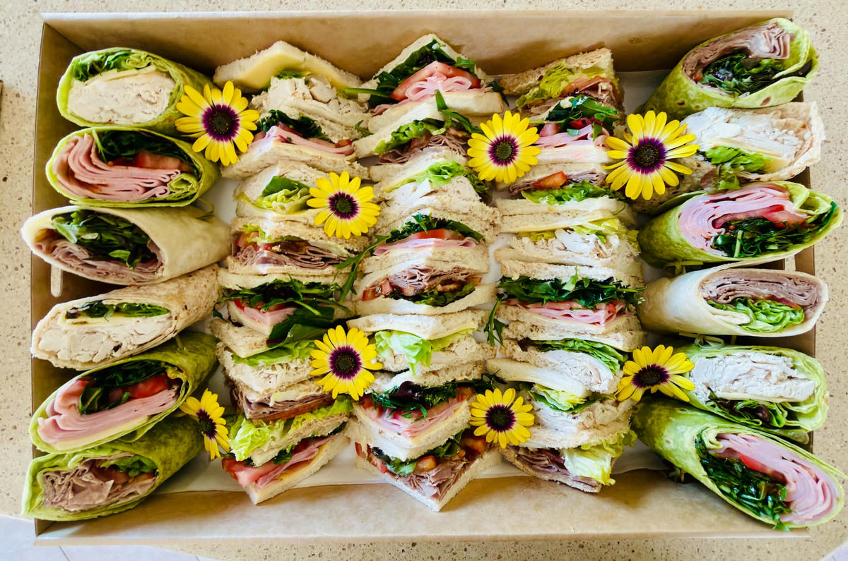Nosh & Nibble fresh sandwich and wrap platter