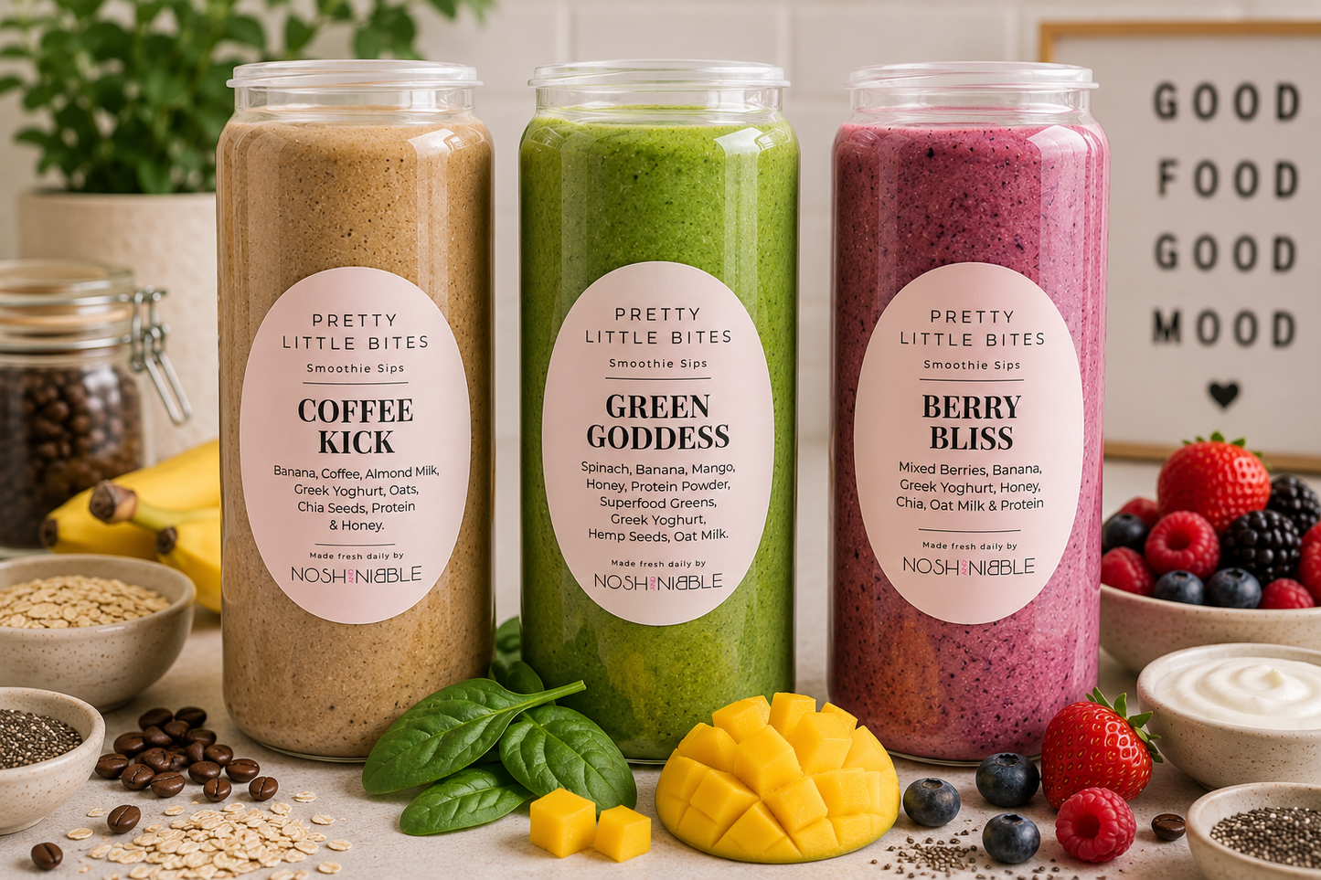 Pretty Little Smoothie Sips