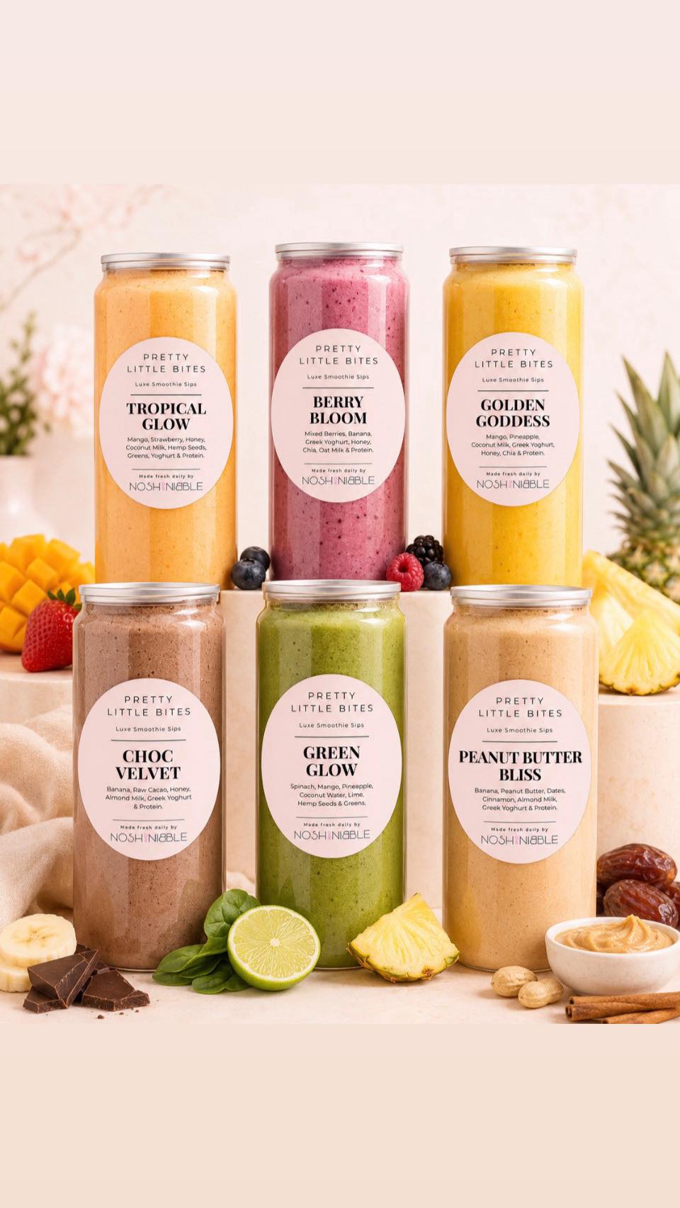 Pretty Little Smoothie Sips