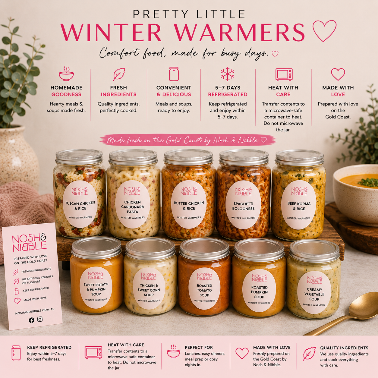 Pretty Little Winter Warmers