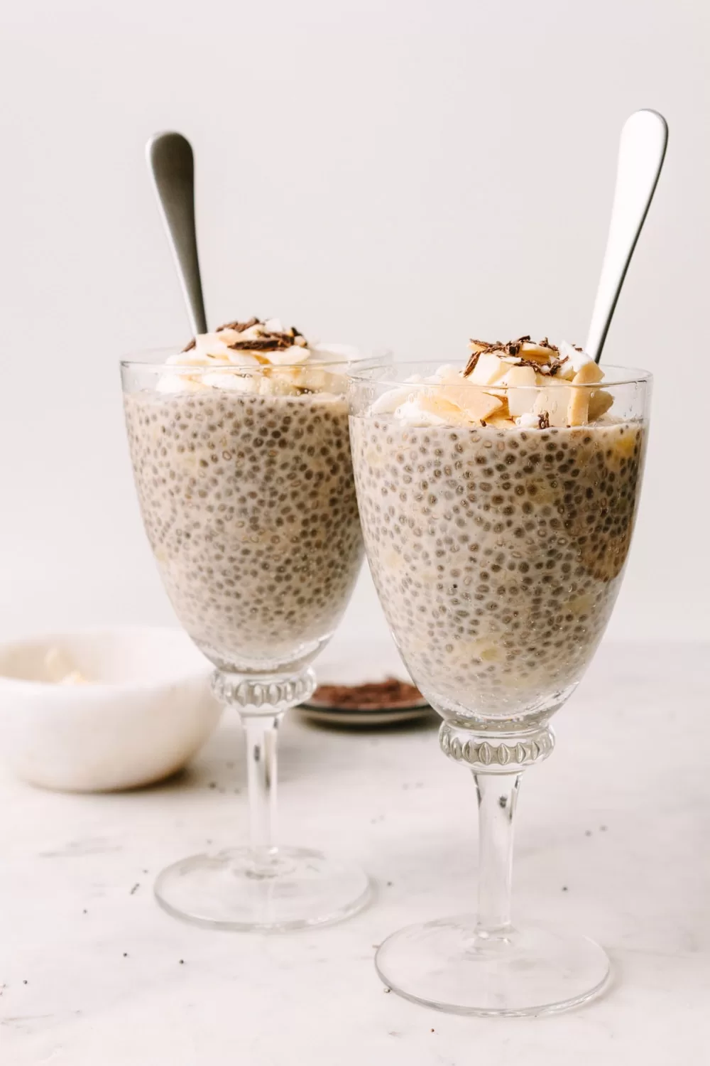 banana chia pudding