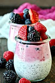 mixed berry chia